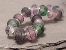 Lampwork Lace Glass Bead Bracelets a Bracelet from A Little Trinket