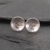 Little Bee Sterling Silver Stud Earrings a Earrings from A Little Trinket