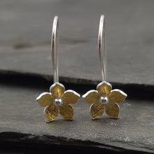 Little Blossom Keum Boo (Gold) and Silver Earrings a Earrings from A Little Trinket