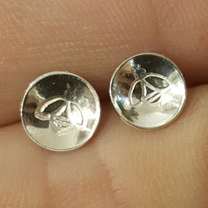 Little Seed Head Sterling Silver Stud Earrings a Earrings from A Little Trinket