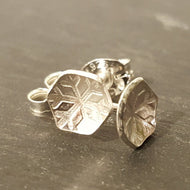 Little Snowflake or Flower Stud Earrings a Earrings from A Little Trinket