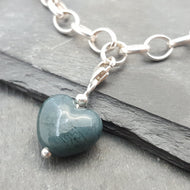 Noviomagus Collection - Cora Heart Clip on Charms a Charm from A Little Trinket