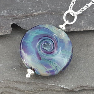 Noviomagus Collection - Swirl Pebble Necklace a Necklace from A Little Trinket