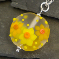OOAK Daffodil Garland Necklace a Necklace from A Little Trinket