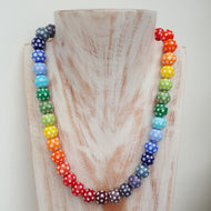 Polka Dotty Avril Round Bead Necklace a Necklace from A Little Trinket
