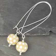 Polka Dotty Collection - Round Earrings - The Colours - Long length a Earrings from A Little Trinket