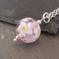 Posy Necklace - Frangipani a Necklace from A Little Trinket