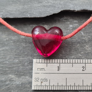 Red Heart Eco Bracelet a Bracelet from A Little Trinket