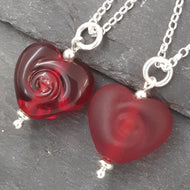 Velvet & Gloss Collection - Cora Swirl Heart Necklace a Necklace from A Little Trinket